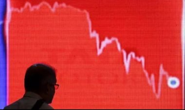 अमेरिका के शेयर बाजार में भारी गिरावट