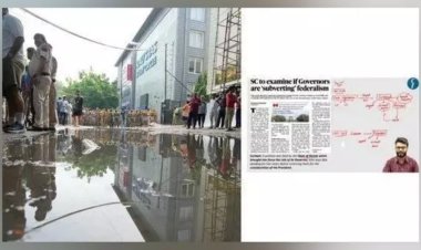 दिल्ली के कोचिंग सेंटर में पानी भरने के बाद ऑनलाइन क्लास को रोकते टीचर का वीडियो आया सामने