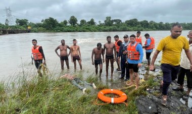 पेंच नदी में बहे युवक का बाड़ीबाडा पुल के नीचे मिला शव