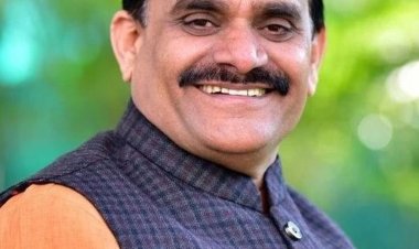 नवनिर्मित सड़क हुई क्षतिग्रस्त, नाराज हुए भाजपा अध्यक्ष