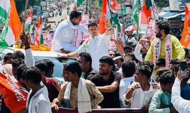 मुख्यमंत्री निवास घेरने जा रहे कांग्रेसियों को पुलिस ने रोका