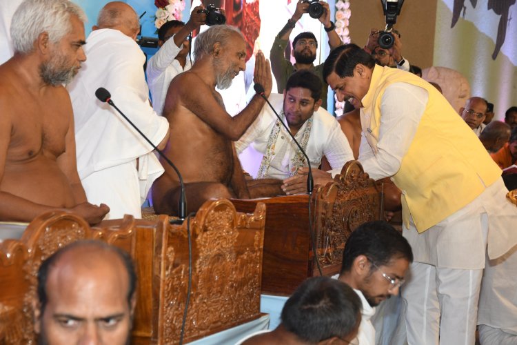 आचार्य विद्यासागर की स्मृति में राजधानी में बनेगा स्मृति स्थल
